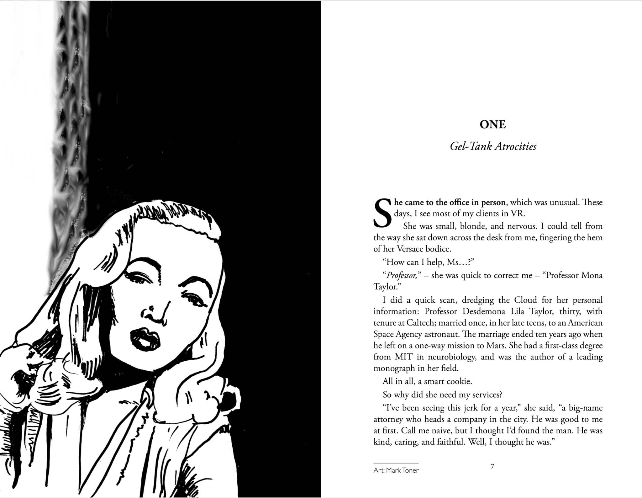 Gel-Tank atrocities - page one.