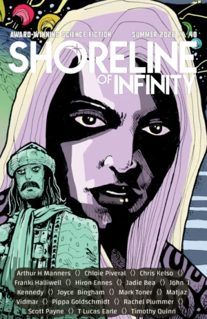 Cover image of sultry female face and a stern looking bloke with a fine moustache. He also looks a bit grumpy while she straight into your soul.